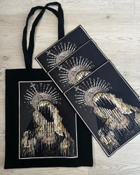 Melted Faith tote bag + back patch