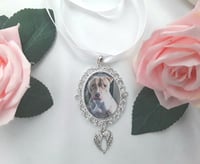 Image 3 of Personalised Large Bridal Bouquet Photo Memory Charm