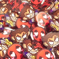 Image 2 of Deadpool x Wolverine Acrylic Pins