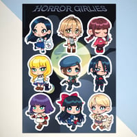 Horror Girlies Sticker Sheet