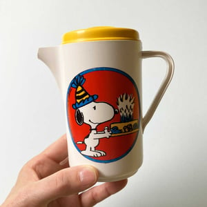 Image of Dinette anniversaire Snoopy Berchet années 80