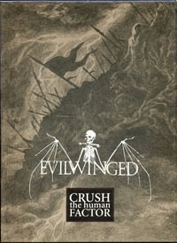 Evilwinged - Crush the Human Factor A5 CD