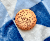 Sir Gravel Cookie Plush Pin