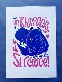 Image 4 of Un rhinocéros si féroce