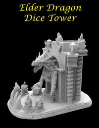 Elder Dragon Dice Tower