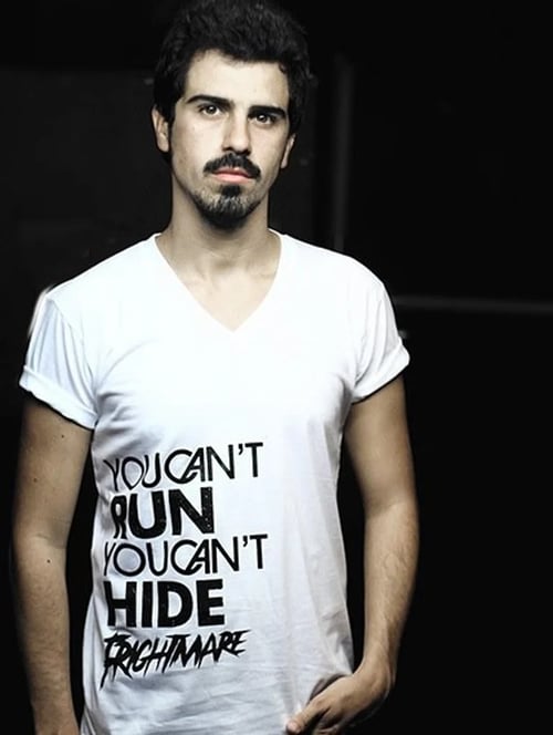 Image of YOU CAN'T RUN... - WHITE V-NECK ♀