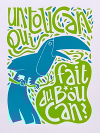 Image 1 of Un toucan qui fait du boucan