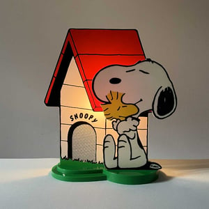 Image of Lampe Snoopy niche années 80