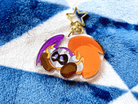 Sir Dragato Star Warrior Charm