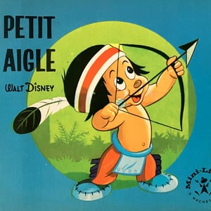 Image of Petit aigle Mini livre Hachette années 60