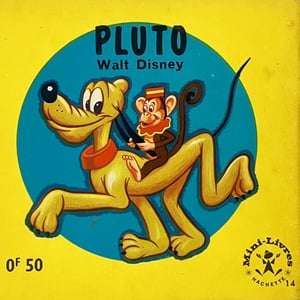 Image of Pluto Mini livre Hachette années 60