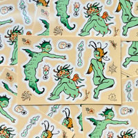 Image 1 of faeries sticker sheet