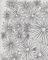 Image 3 of Flores dibujo original