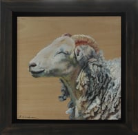 Sunshine Sheep painting