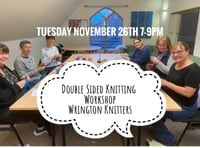 Image 1 of Wrington double knitting Tuesday November 26th 7-9 pm