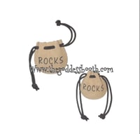 "Rocks" Pouch (Leather)