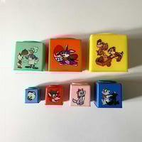Image 2 of Set 7 cubes gigognes Disney années 80