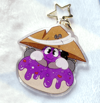 Sir Ramset Donut Keychain