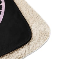 Image 3 of Zombie Unicorn Sherpa blanket