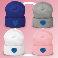 Image 1 of Knit Beanie – Growing Hearts Collection