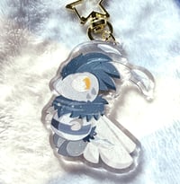 Blizzard Bee Acrylic Keychain