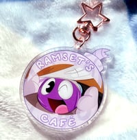Ramset's Café Acrylic Keychain