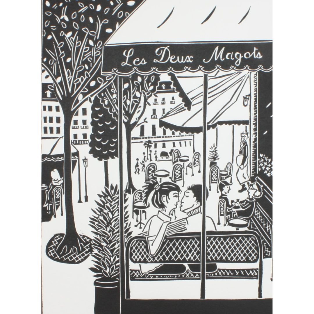 Les Deux Magots | Cynthia Bevan