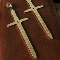 Image 2 of HOLY BLADE Earrings - Gold