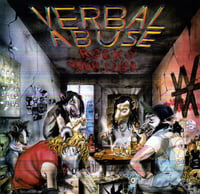 VERBAL ABUSE - "Rocks Your Liver" LP (Olive Drab Green Vinyl)