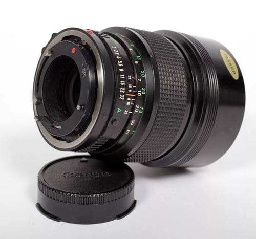 Image of Canon New FD 135mm F2.0 lens for Canon FD FDn mount cameras #4497