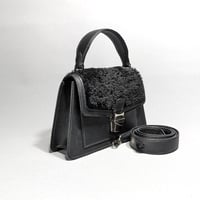 Image 2 of BARLY - BLACK SHEARLING