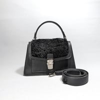 Image 1 of BARLY - BLACK SHEARLING