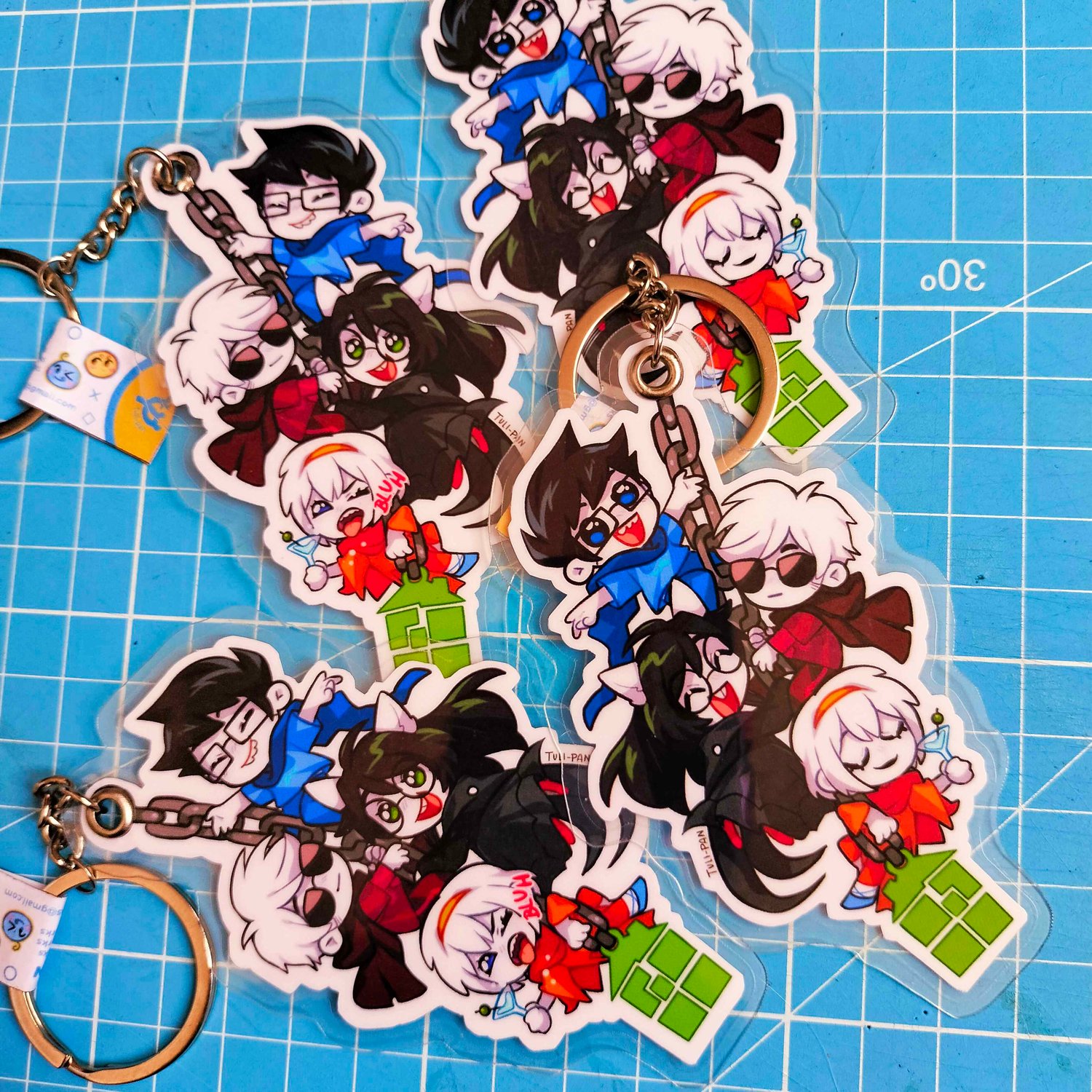 [NEW!] 🏠 HS SBURB PLASTIC KEYCHAINS 🏠