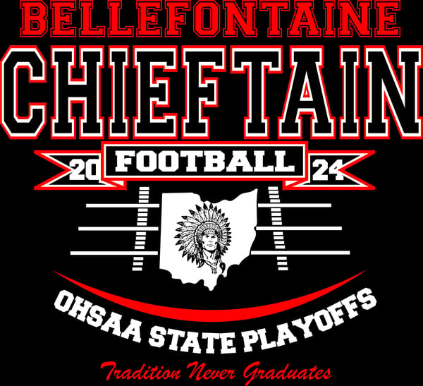 Image of Chieftain Playoff Black Triblend  Tee24