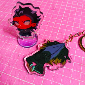 [LOW STOCK] 👹 GENYA STANDEE AND ACRYLIC CHARM 👹