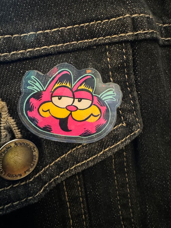 Image of Lasagna Cat Acrylic Pin