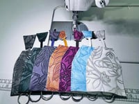 Faux Leather Keychain