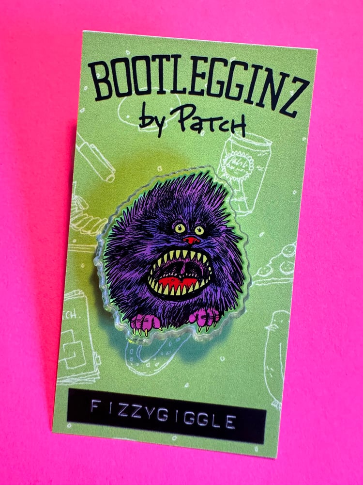 Image of Fizzy Giggle Acrylic Pin