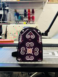 Hmong Pattern custom-made backpack (S)