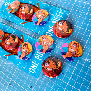 🌊 OP BUTTON PINS 🌊