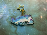 Image 4 of Fox Fire Acrylic Keychain