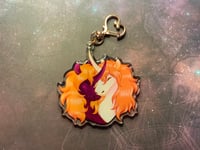 Image 3 of Unicorn Couple Acrylic Keychain