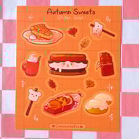 Image 1 of Autumn Sweets Sticker Sheet