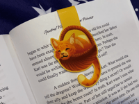 Image 3 of Cat Loaf of Bread Magnetic Bookmark