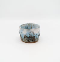 Image 2 of Small Robin's Egg Floral Bowl 