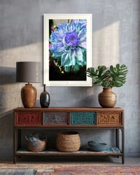Image 3 of DEATH OF A BLUE DAHLIA (36X24)