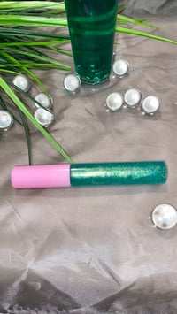 Image 2 of Minty Green Apple Wand Tube Lip Gloss