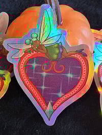 Image 1 of Holographic Fairy Heart Sticker