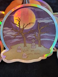 Image 2 of Holographic Graveyard Sticker
