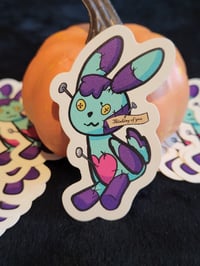 Image 1 of Plush Bunny Sticker